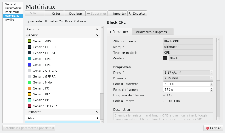 Comment imprimer en double extrusion sur Cura ?